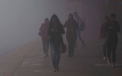 Delhi fog